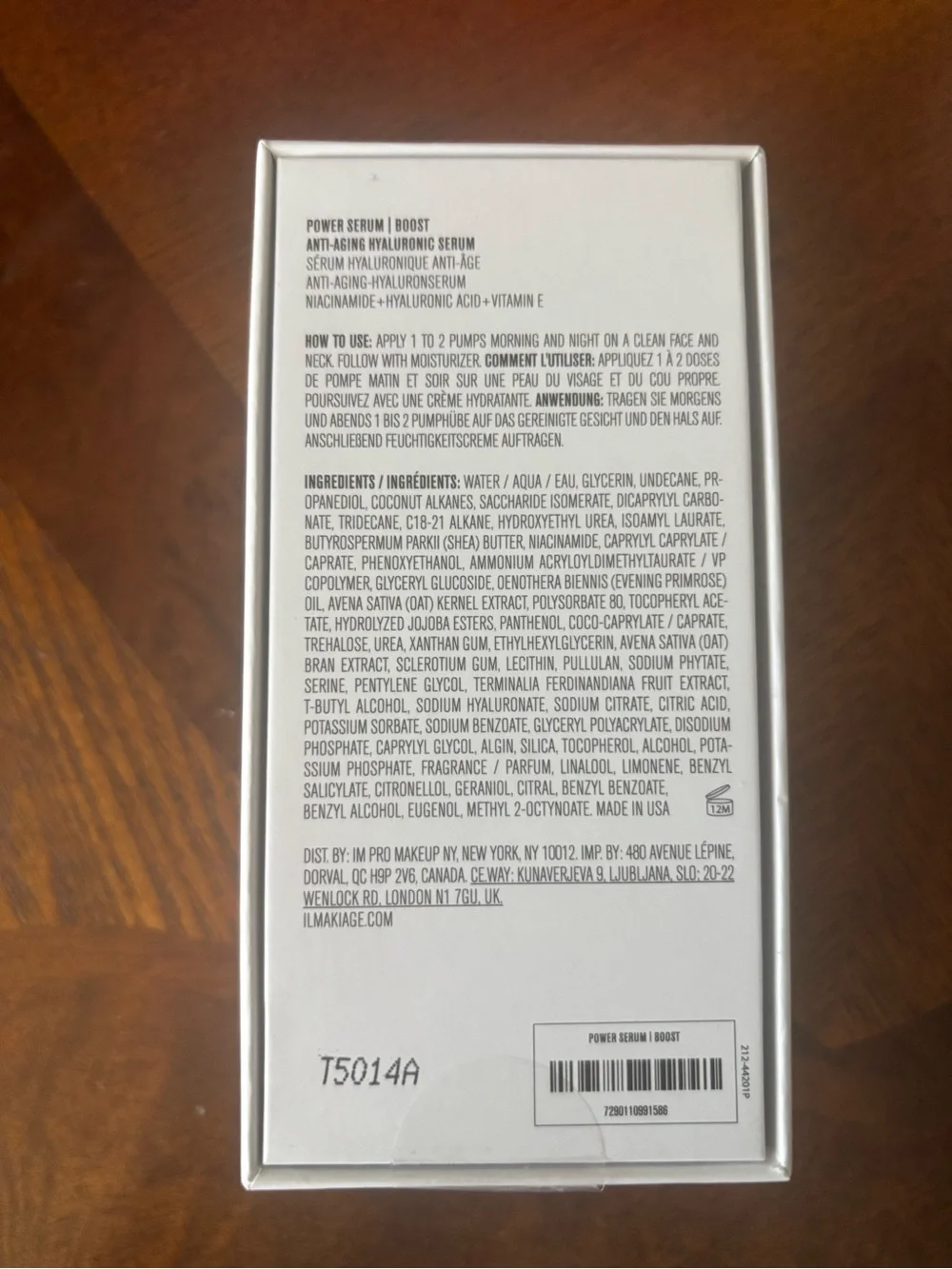 il makiage ANTI-AGING HYALURONIC SERUM